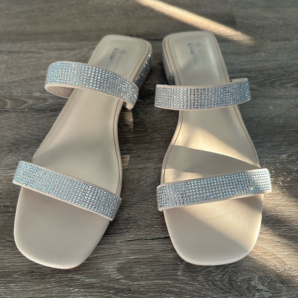 Call It Spring Silver “Leaah” Sandals
